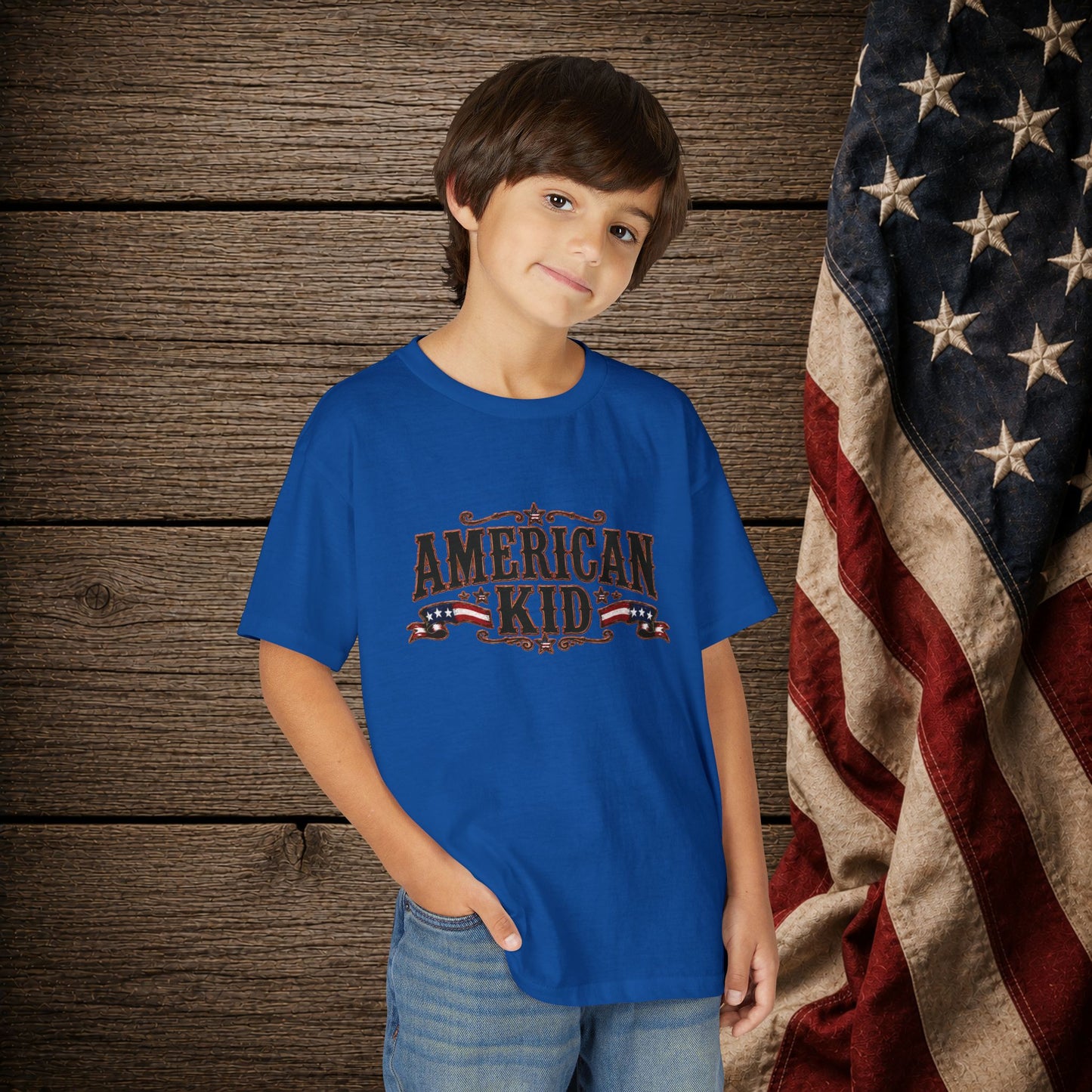 American Kid Patriot  Youth T-Shirt