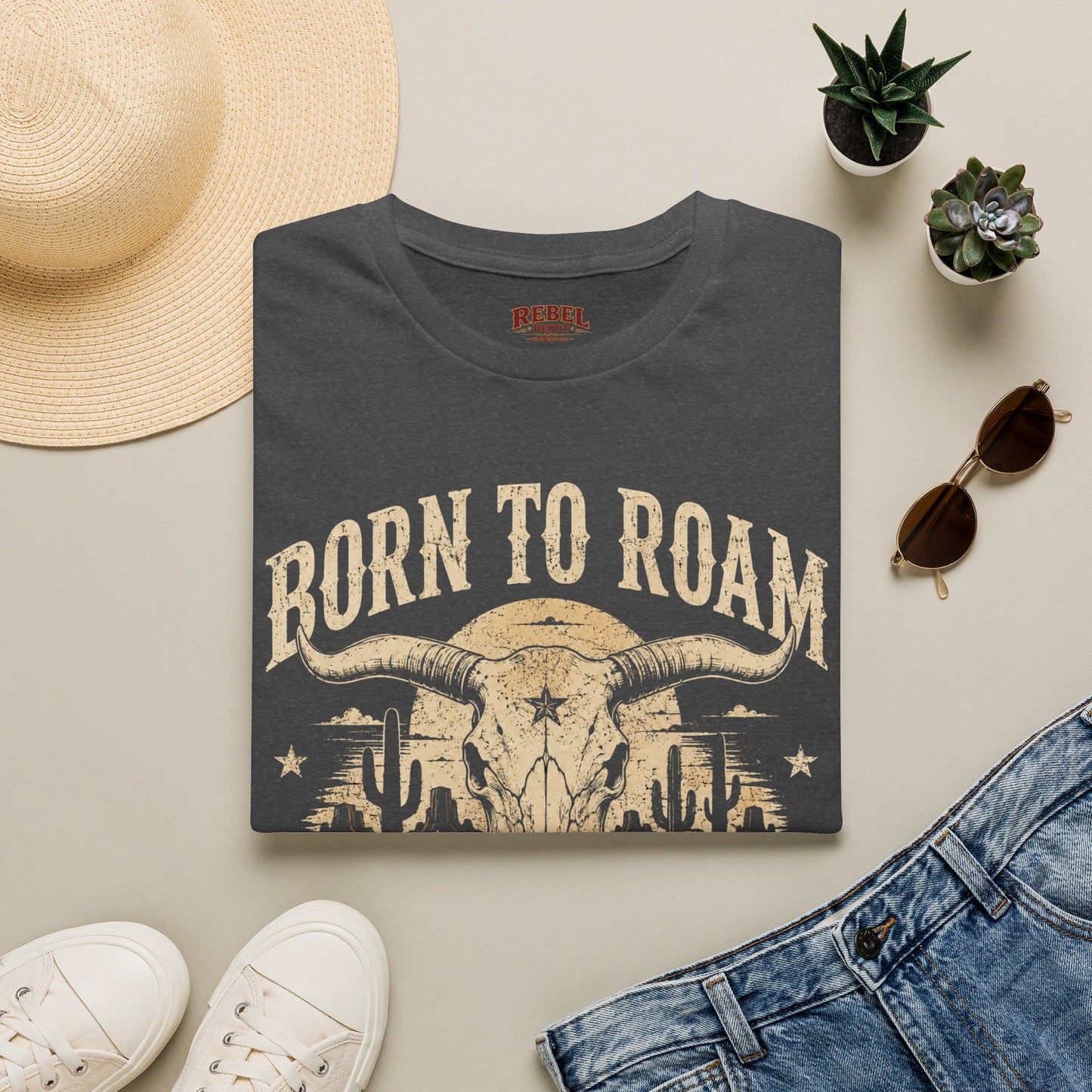 Born to Roam Cowboy T-Shirt
