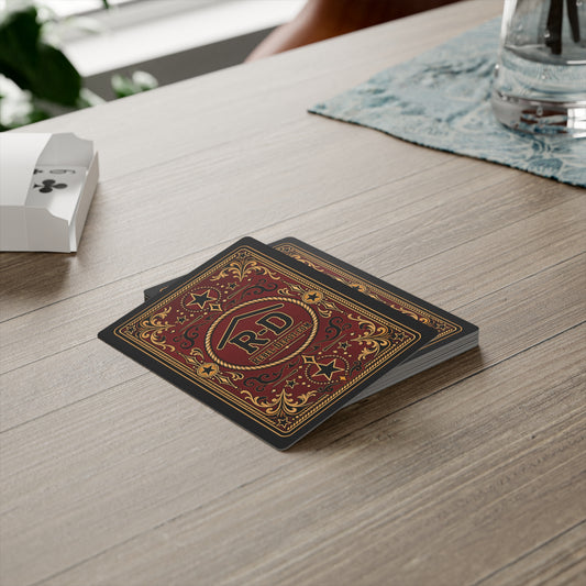 Rafter R-D Star  Poker Cards