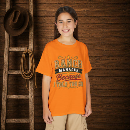Ranch Manager Youth T-Shirt