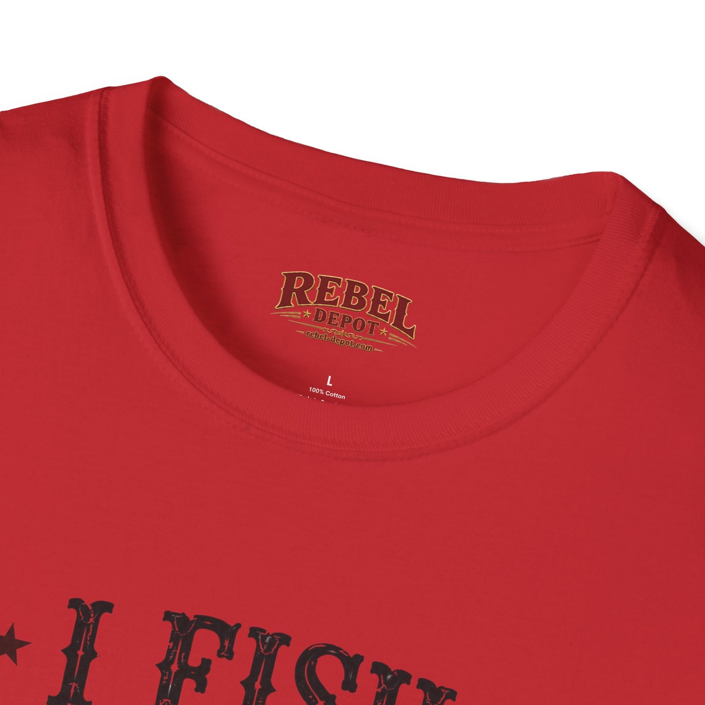 Fish Punching Frowned Upon  Adult Size T-Shirt