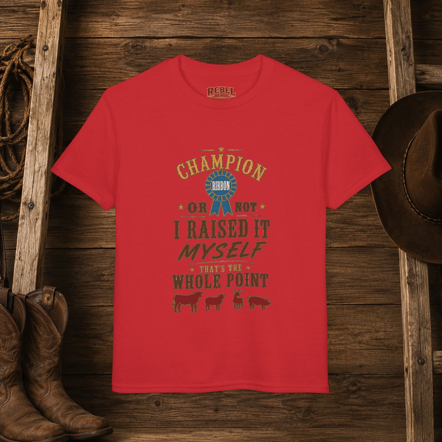 Champion or Not Youth Size T-Shirt
