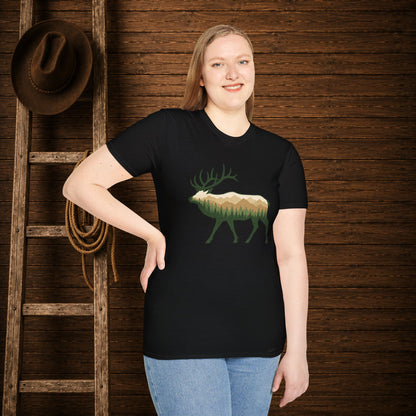 Wilderness Elk   Adult Size T-Shirt