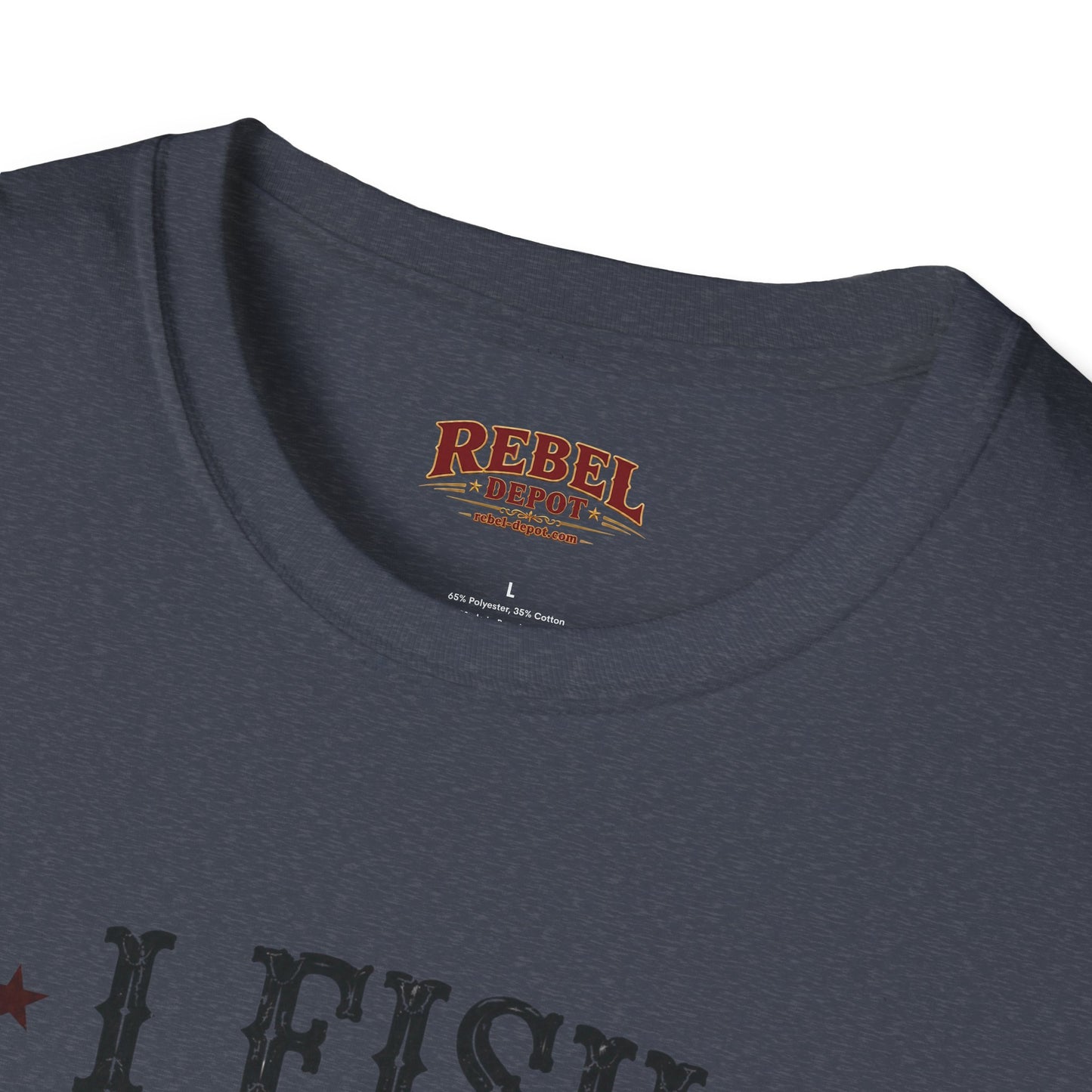 Fish Punching Frowned Upon  Adult Size T-Shirt