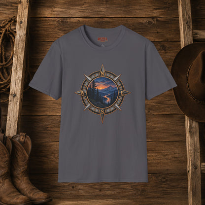 Compass Wilderness   Adult Size T-Shirt
