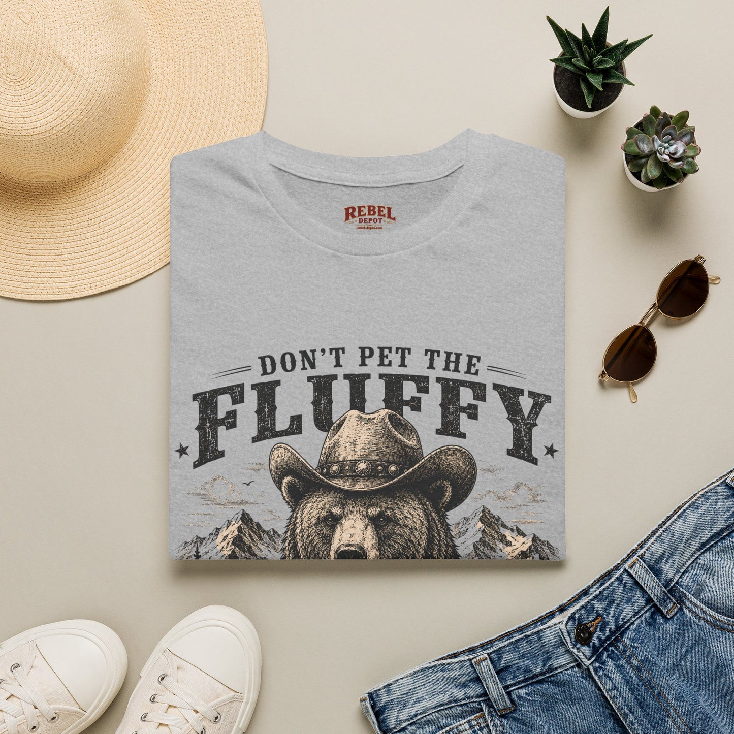 Don't Pet the Fluffy Cowboy T-Shirt