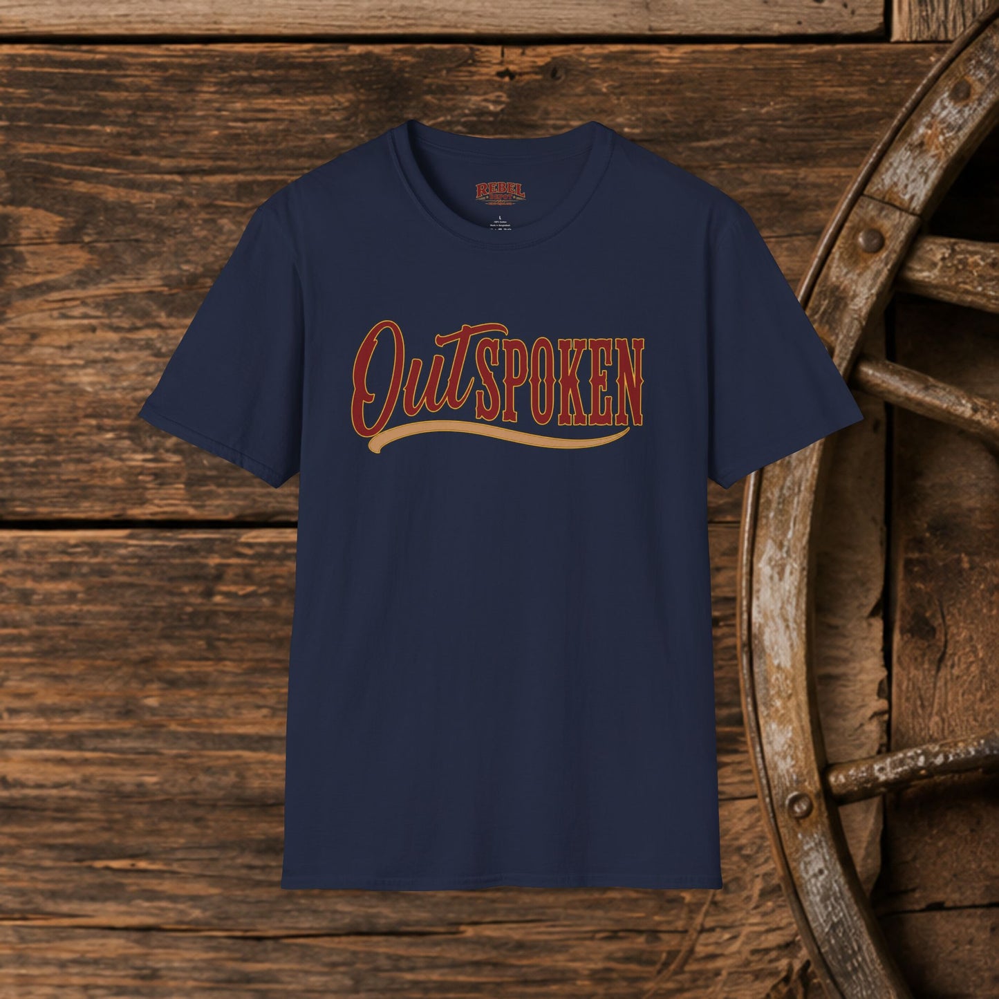OutSpoken Cowgirl  Adult T-Shirt