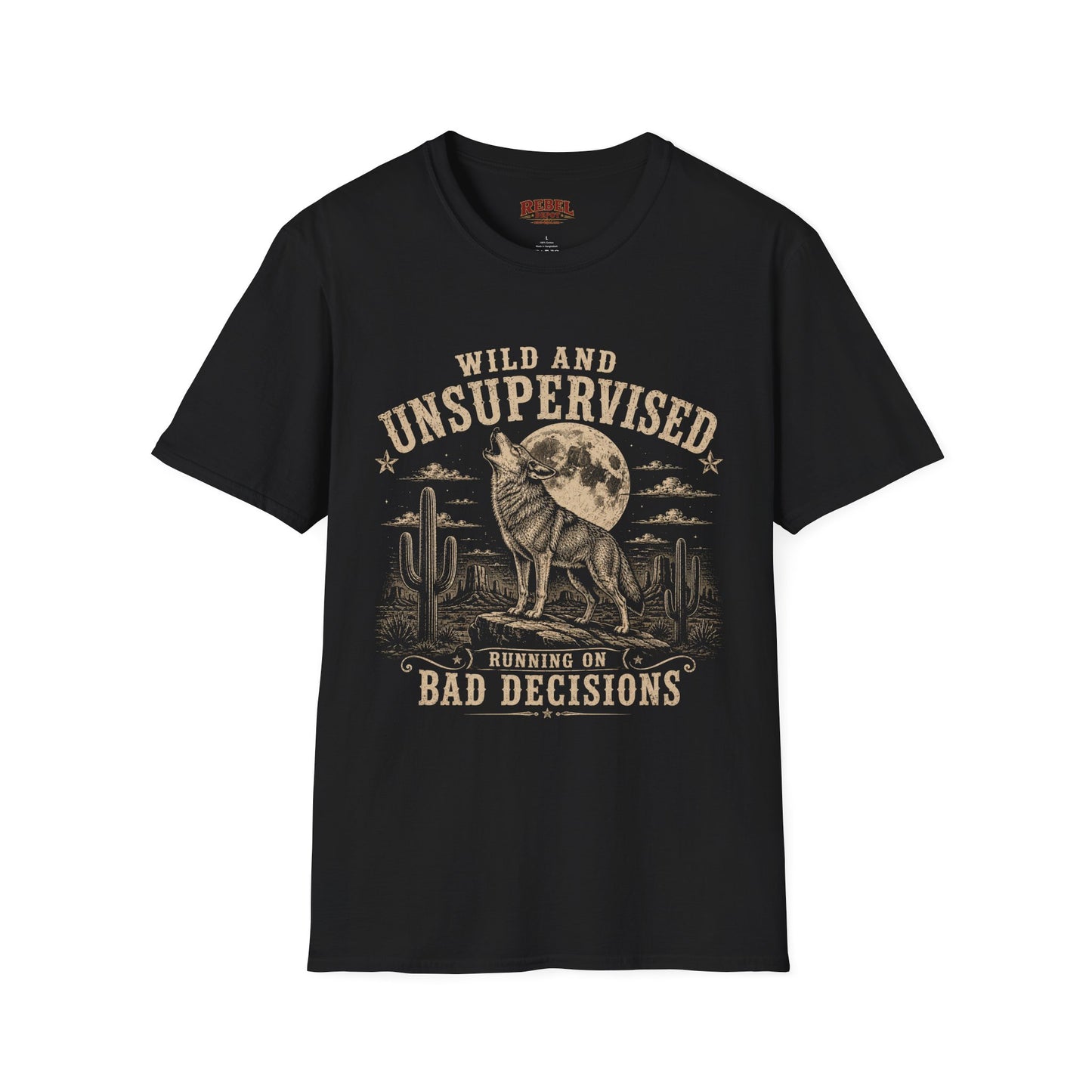 Wild and Unsupervised Cowboy T-Shirt
