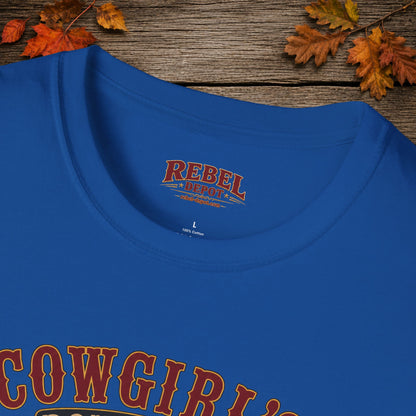 Cowgirls Reload  Adult T-Shirt