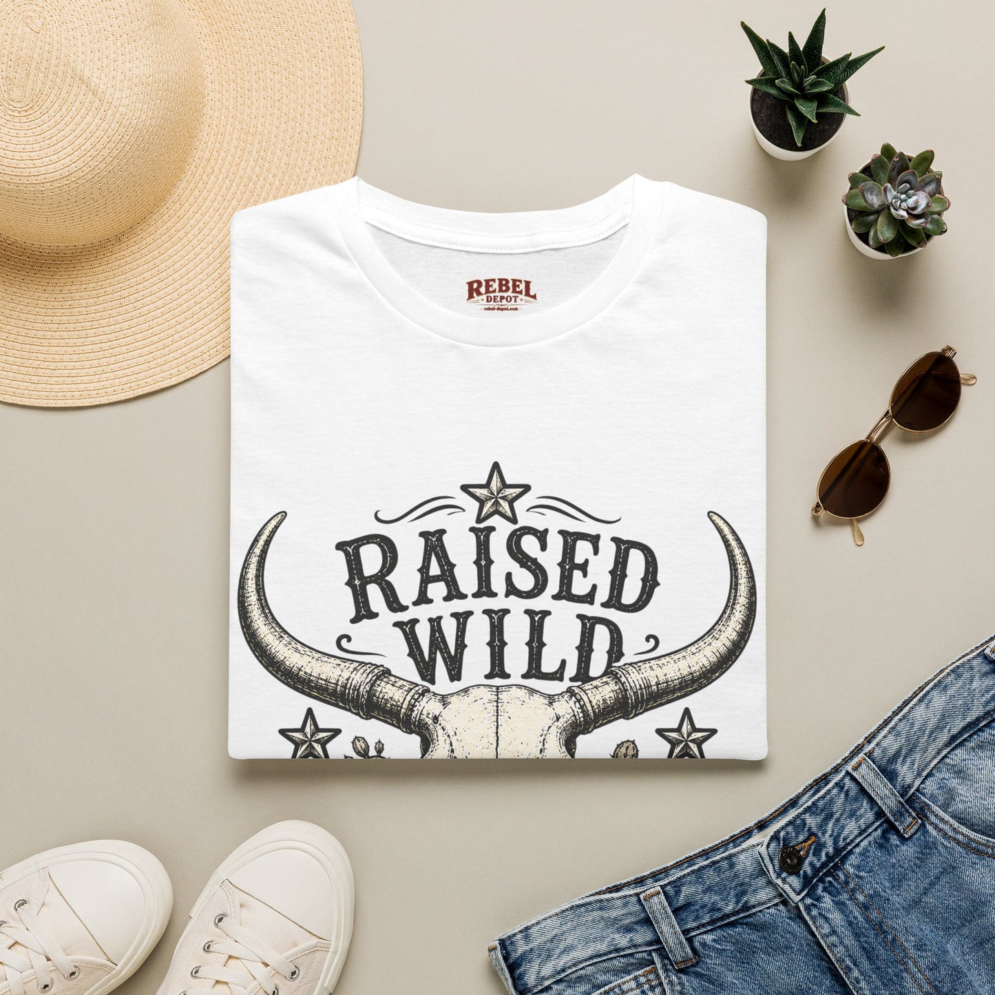 Raised Wild  Adult Size T-Shirt
