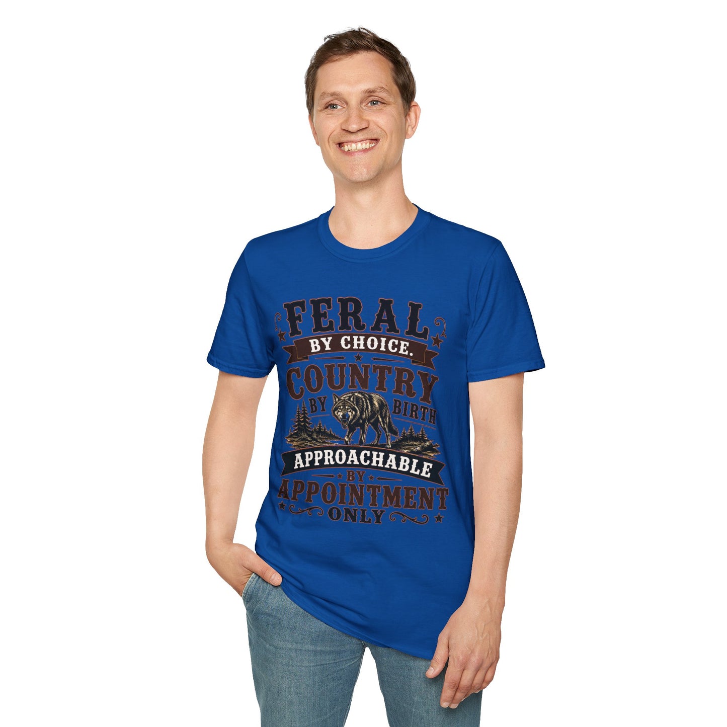 Feral By Choice  Adult Size T-Shirt