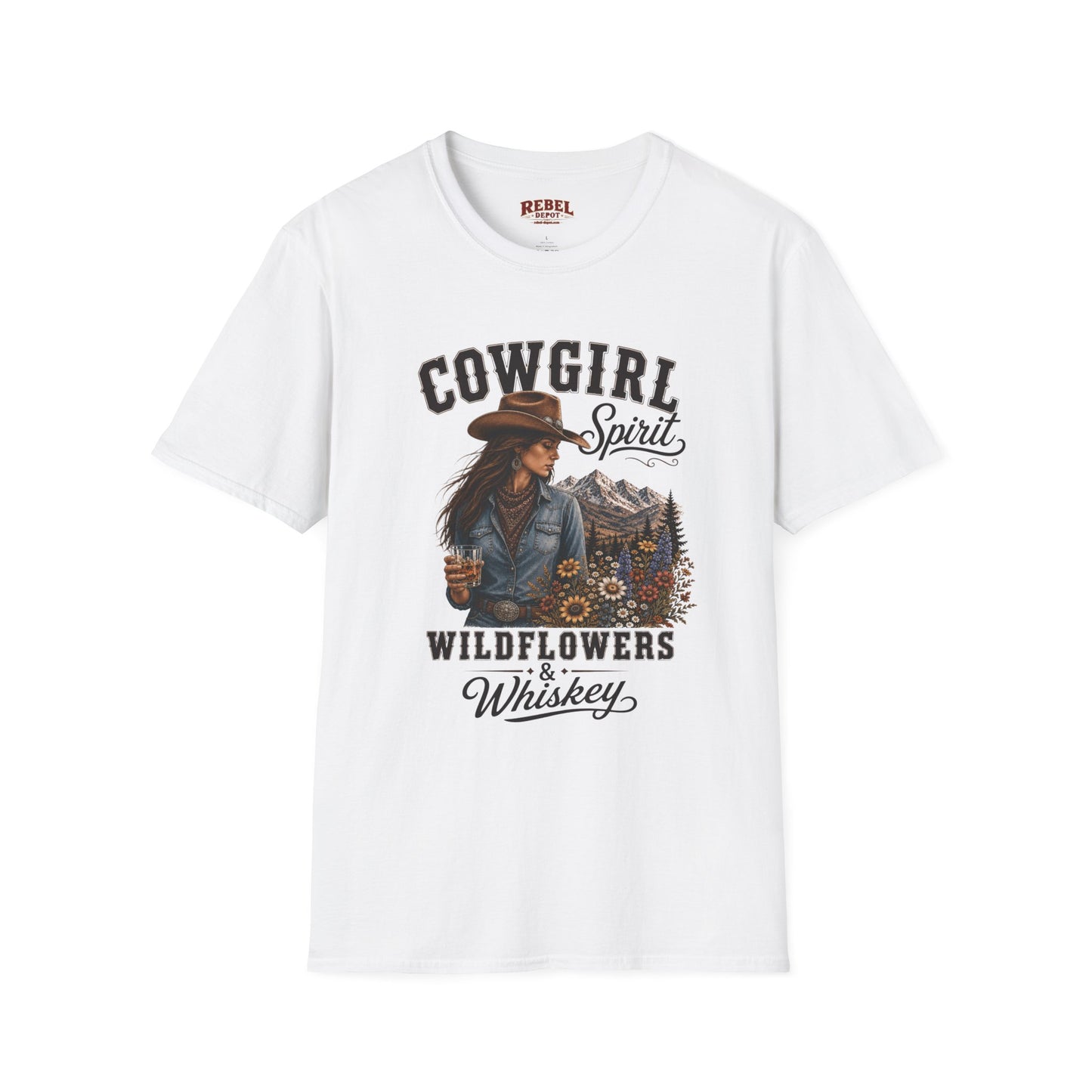 Cowgirl Spirit   Adult Size T-Shirt