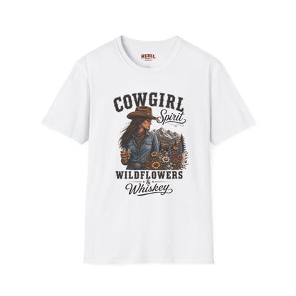 Cowgirl Spirit   Adult Size T-Shirt