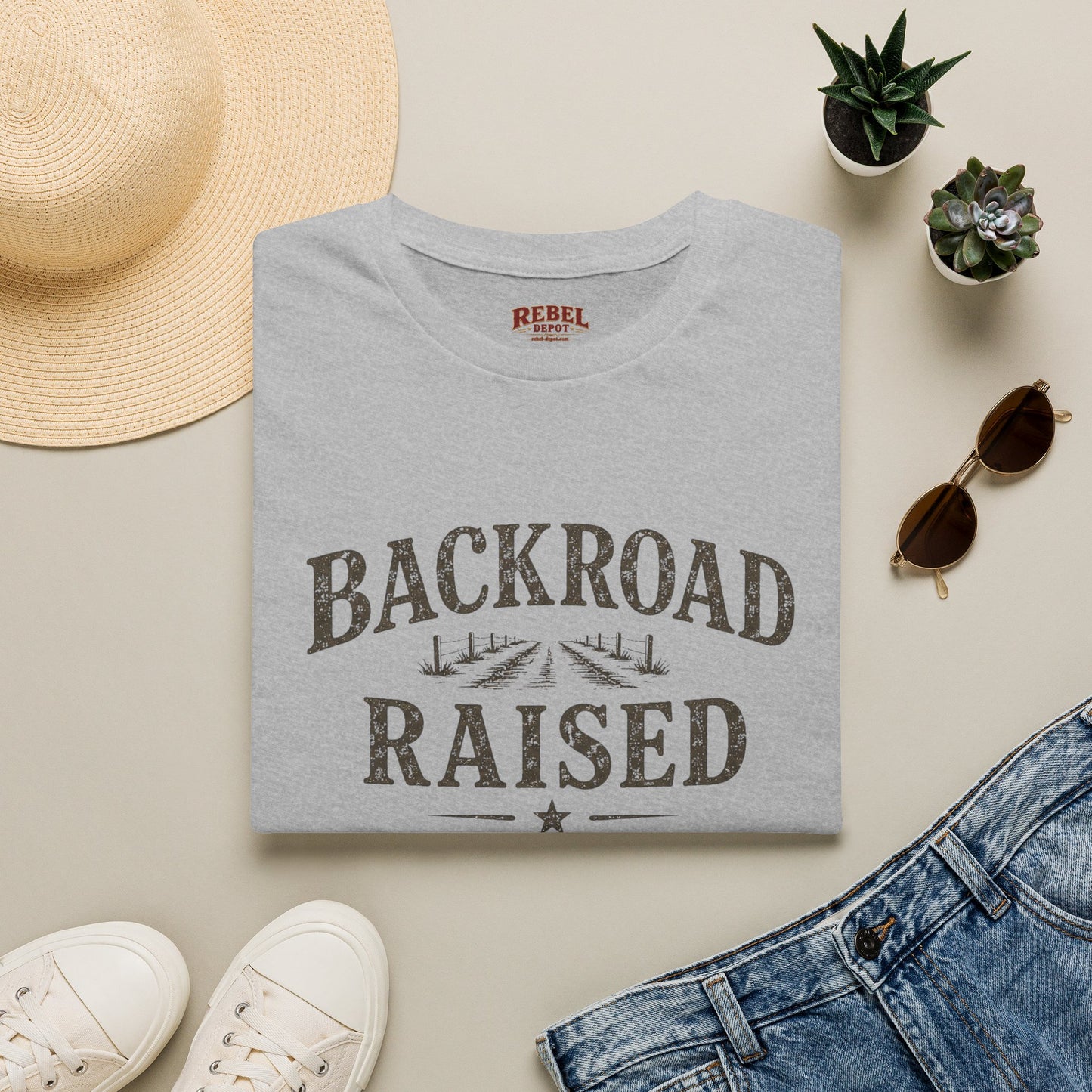 Backroad Raised Adult Size T-Shirt