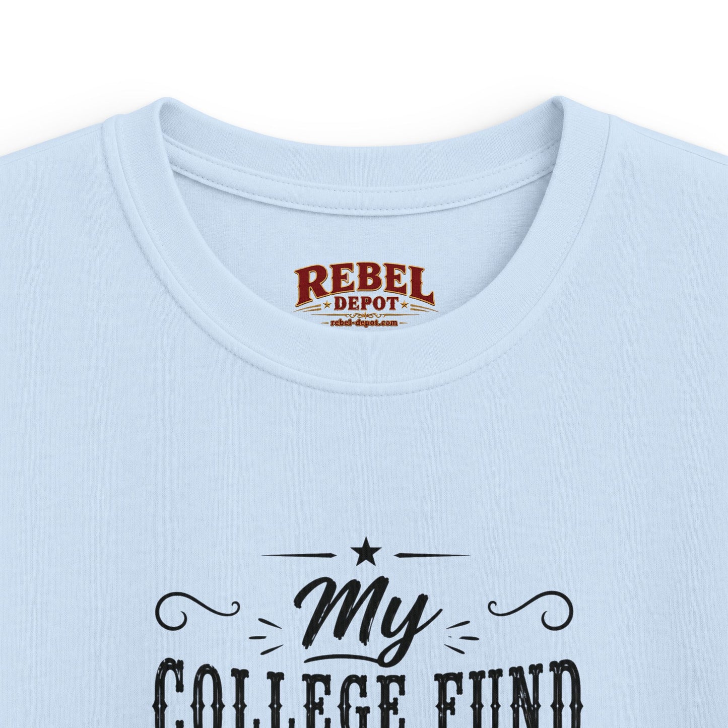 My College Fund   Kids size T-Shirts