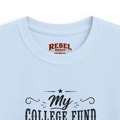 My College Fund   Kids size T-Shirts
