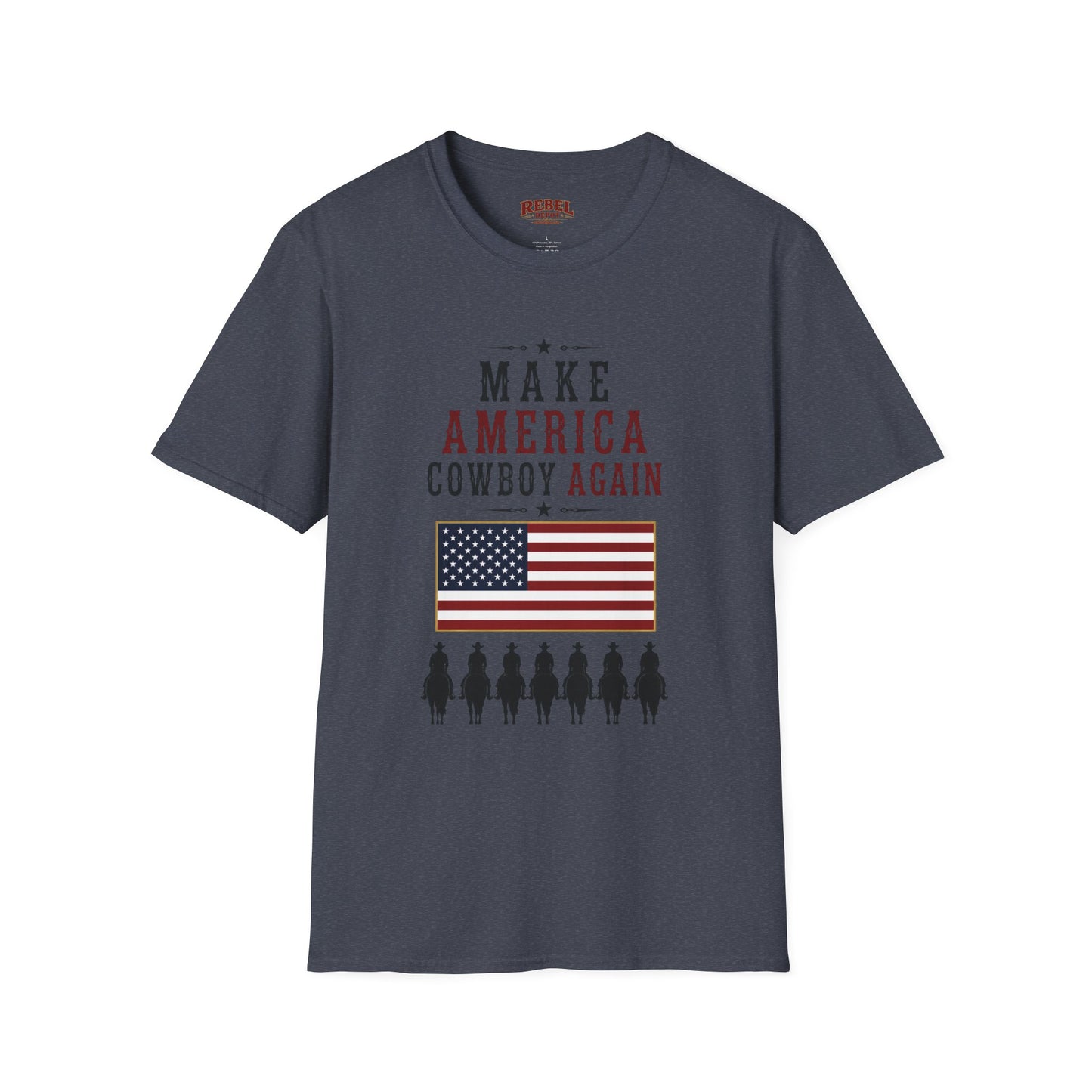 Make America Cowboy Again (Front) T-Shirt