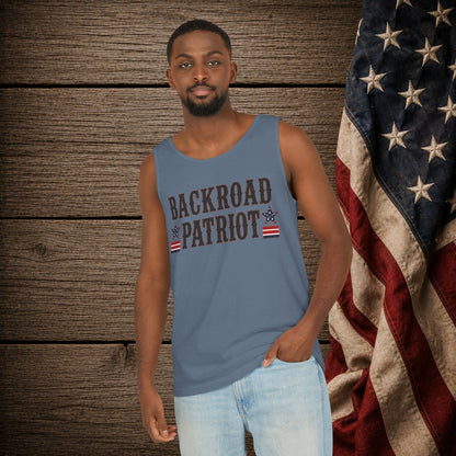 Backroad Patriot   Adult Unisex Tank Top