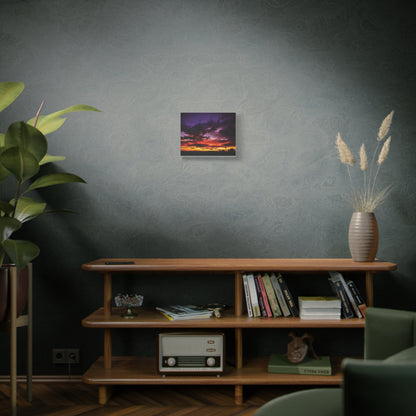 Ranch Sunset Matte Canvas Art