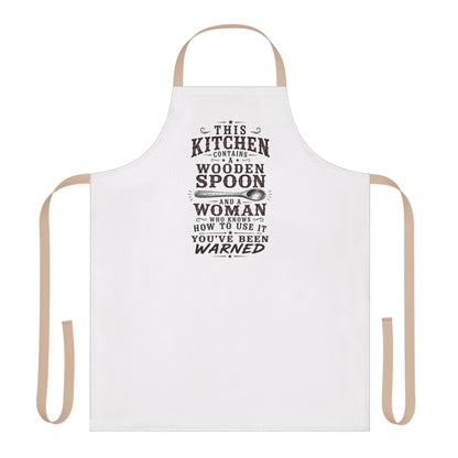 Wooden Spoon Kitchen  Apron