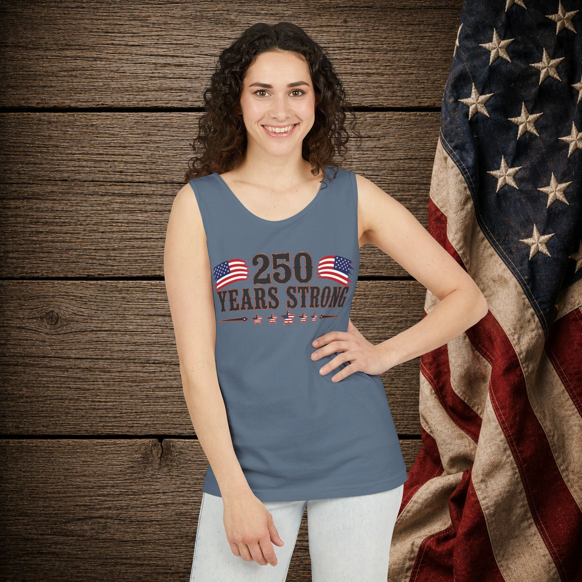 250 Years Strong   Adult Unisex Tank Top
