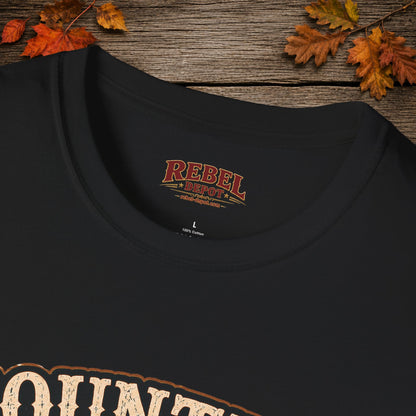 Country Roads Jeep  Adult Size T-Shirt