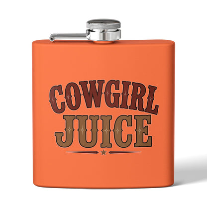 Cowgirl Juice  Stainless Steel Flask, 6oz