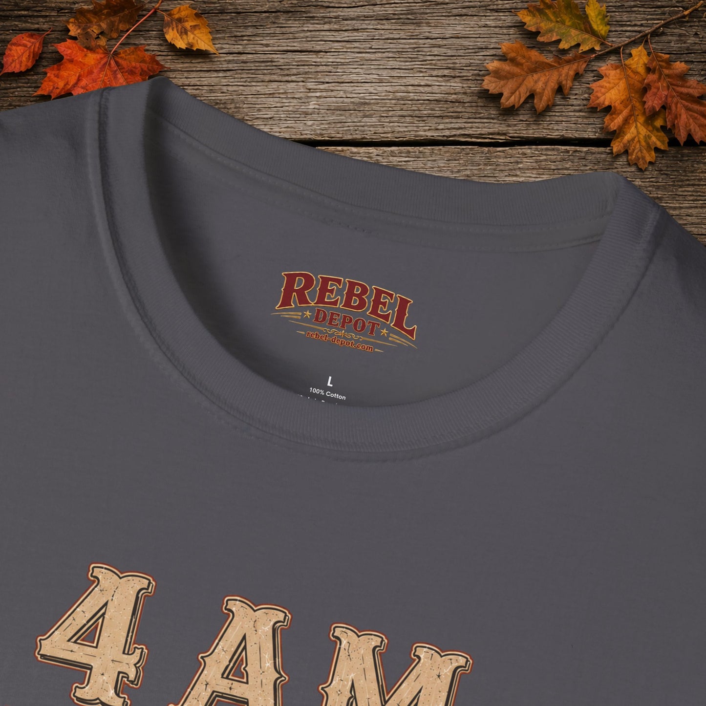 4am Deer Season  Adult Size T-Shirt
