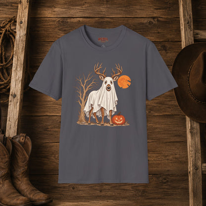 Patch Deer  Adult Size T-Shirt