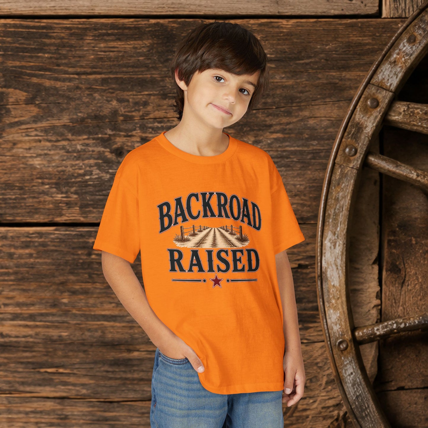 Backroad Raised  Youth Size T-Shirt