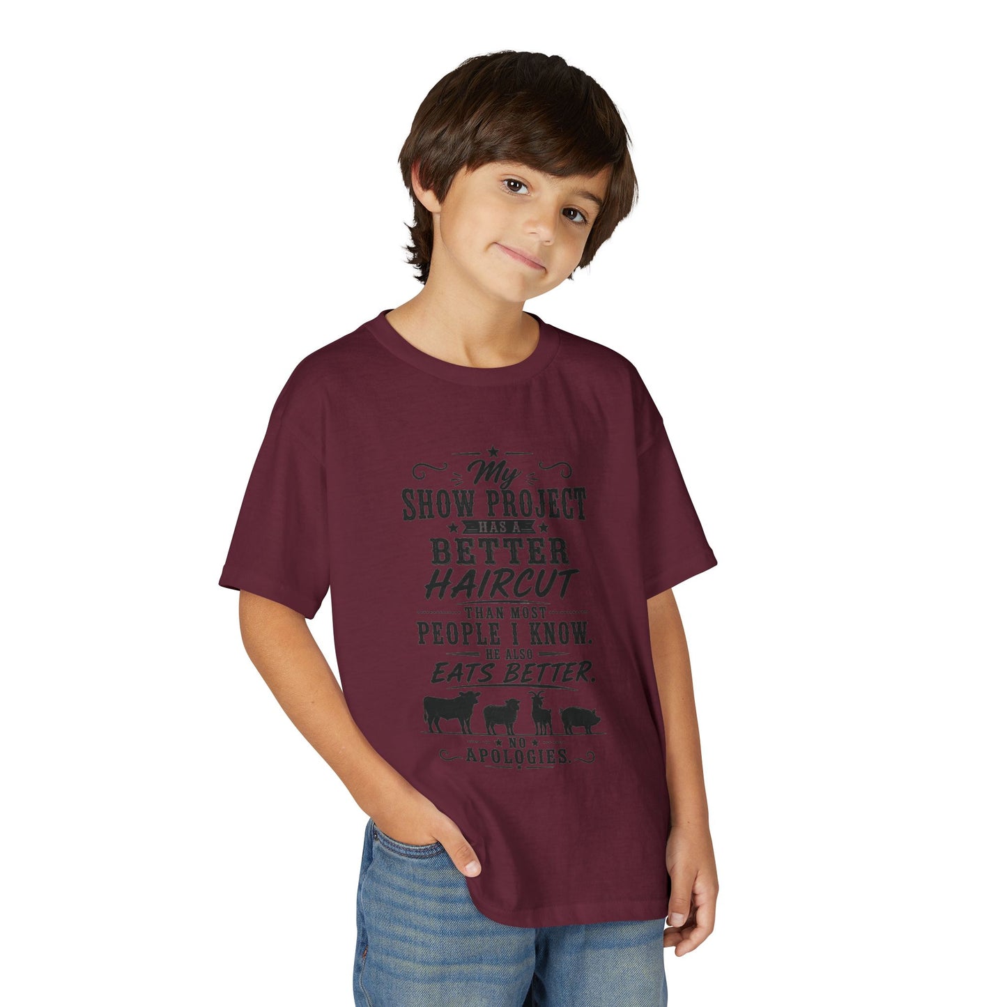 Project Has A Better Haircut  Youth Size T-Shirt
