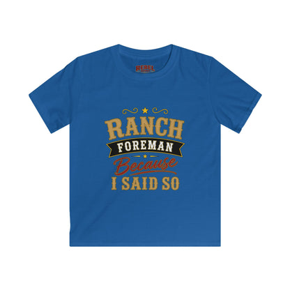 Ranch Foreman Kids T-Shirts