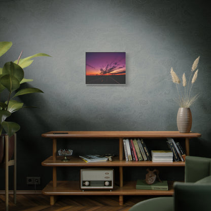 Backroad Sunset Matte Canvas