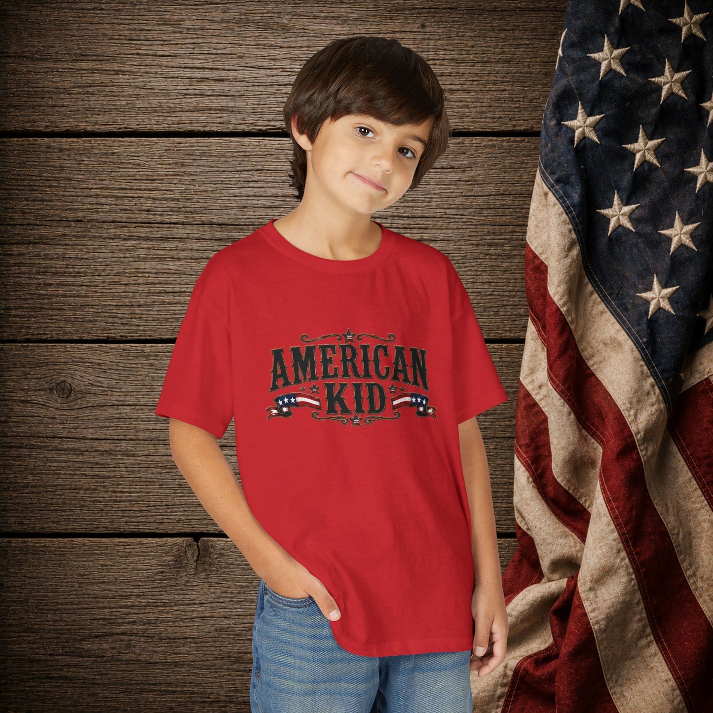 American Kid Patriot  Youth T-Shirt