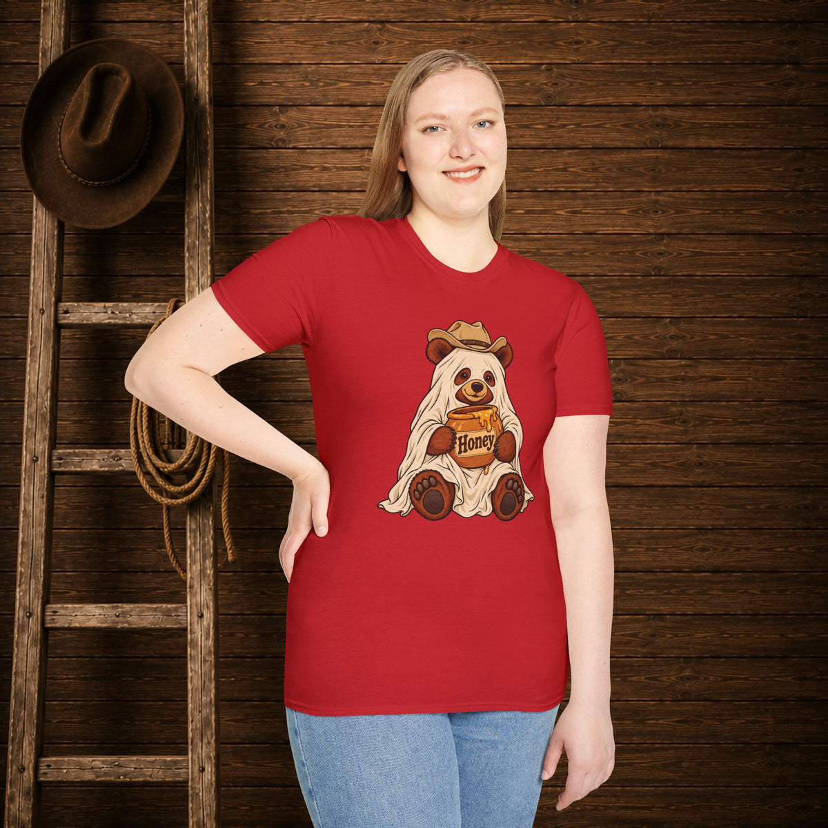 Boo Bear   Adult Size T-Shirt