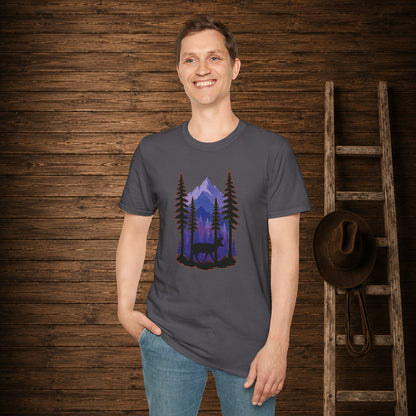 Twilight Pronghorn   Adult Size T-Shirt