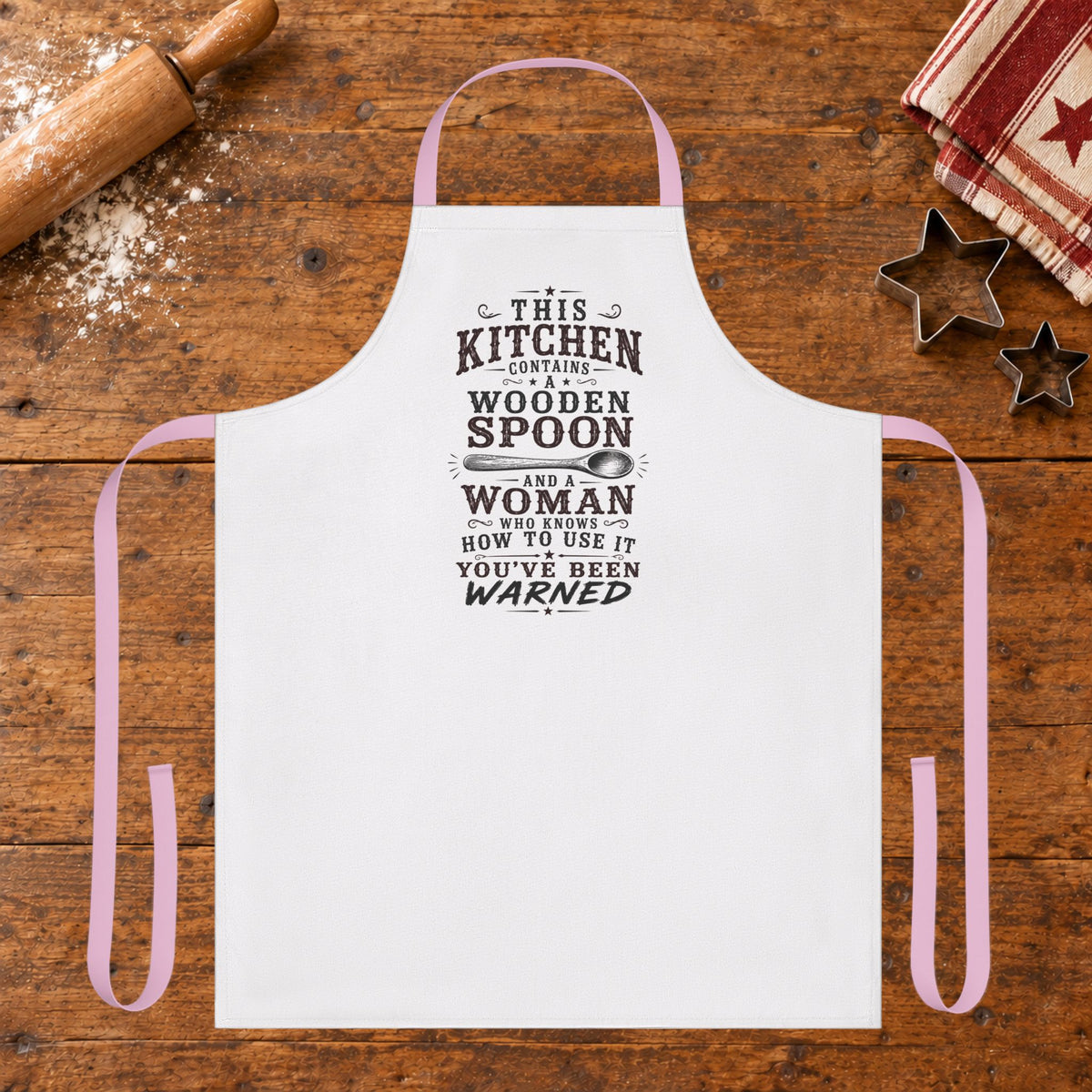 Wooden Spoon Kitchen  Apron