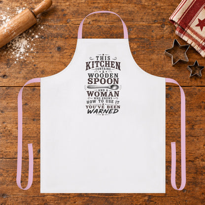 Wooden Spoon Kitchen  Apron