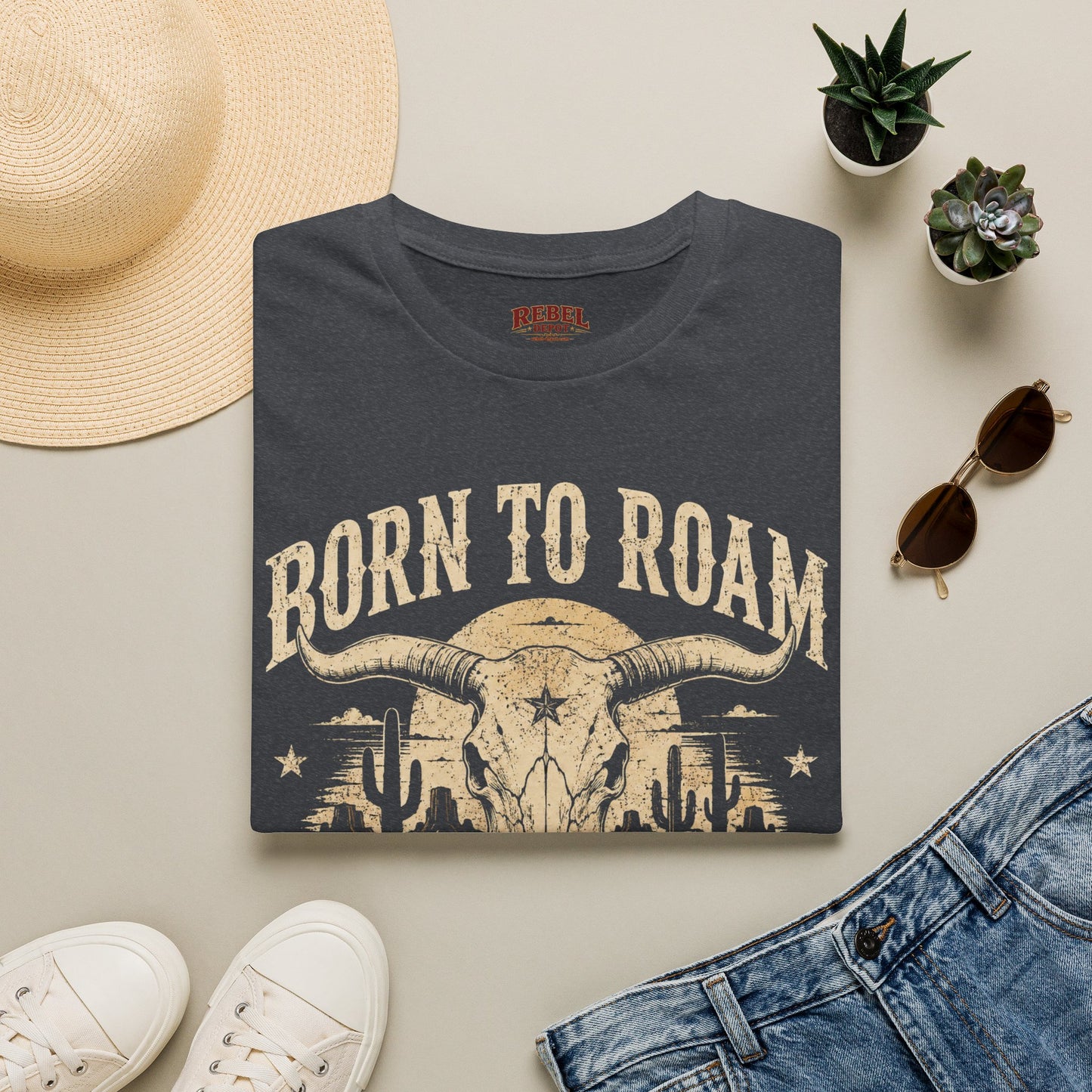 Born to Roam Cowboy T-Shirt