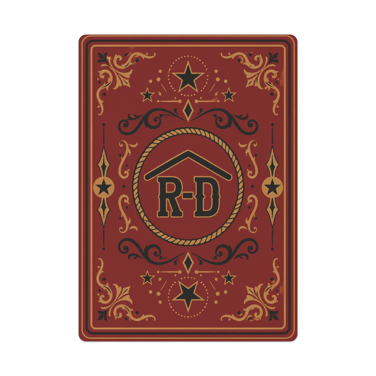 Rafter R-D  Poker Cards