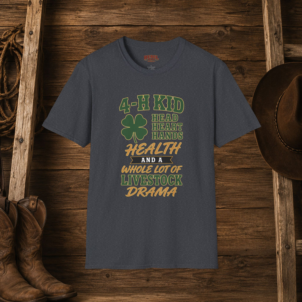 4-H Kid Drama  Adult Size T-Shirt