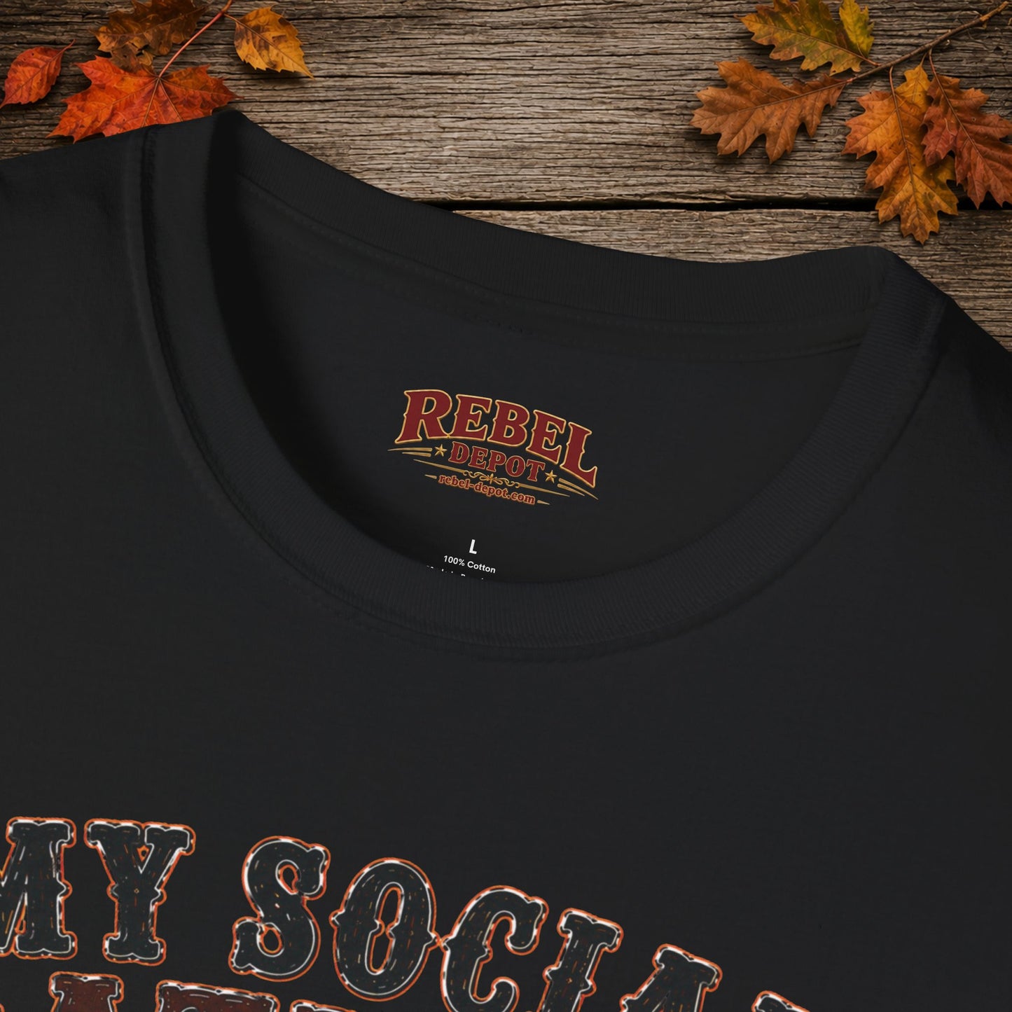 Social Battery Died  Adult Size T-Shirt