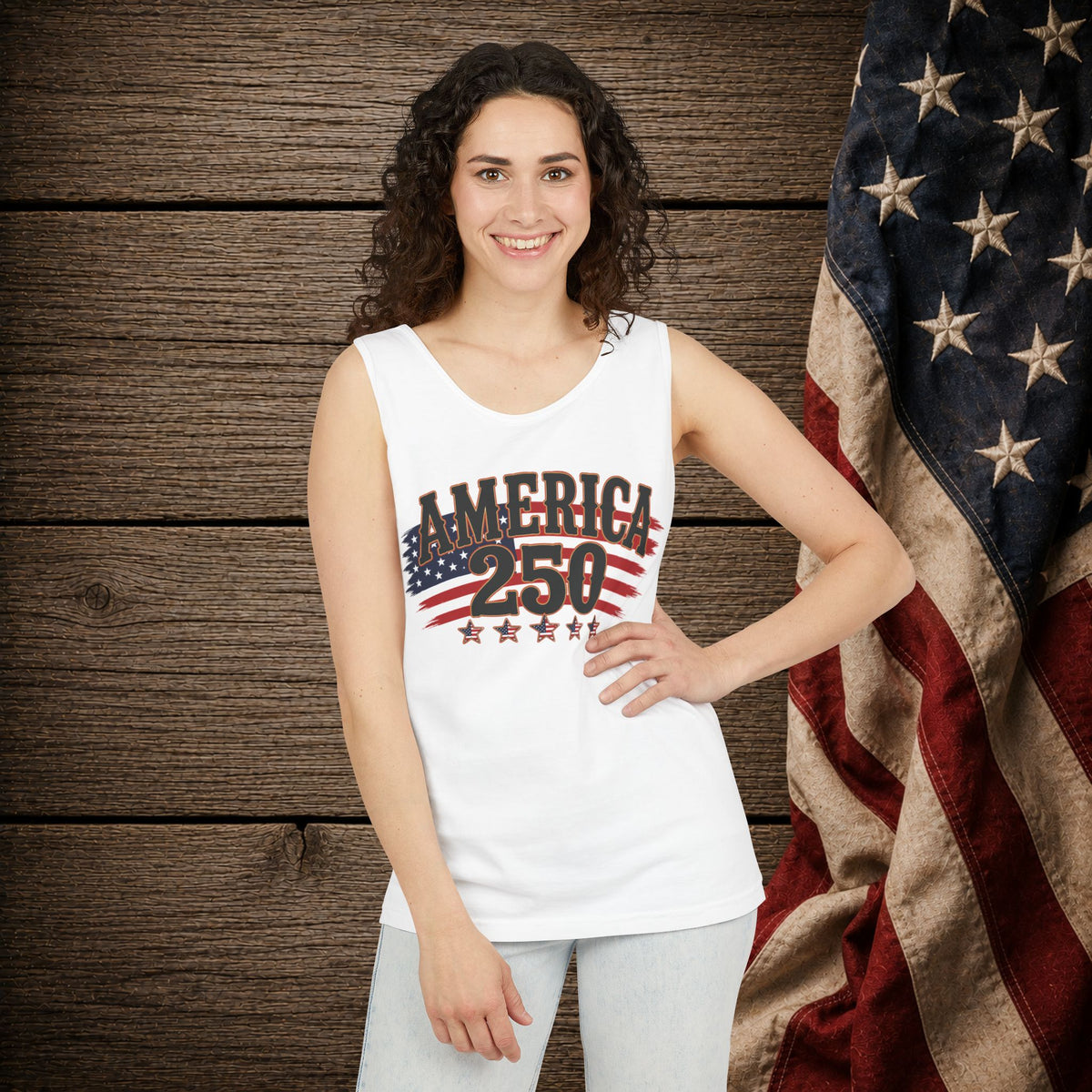 America 250   Adult Unisex Tank Top