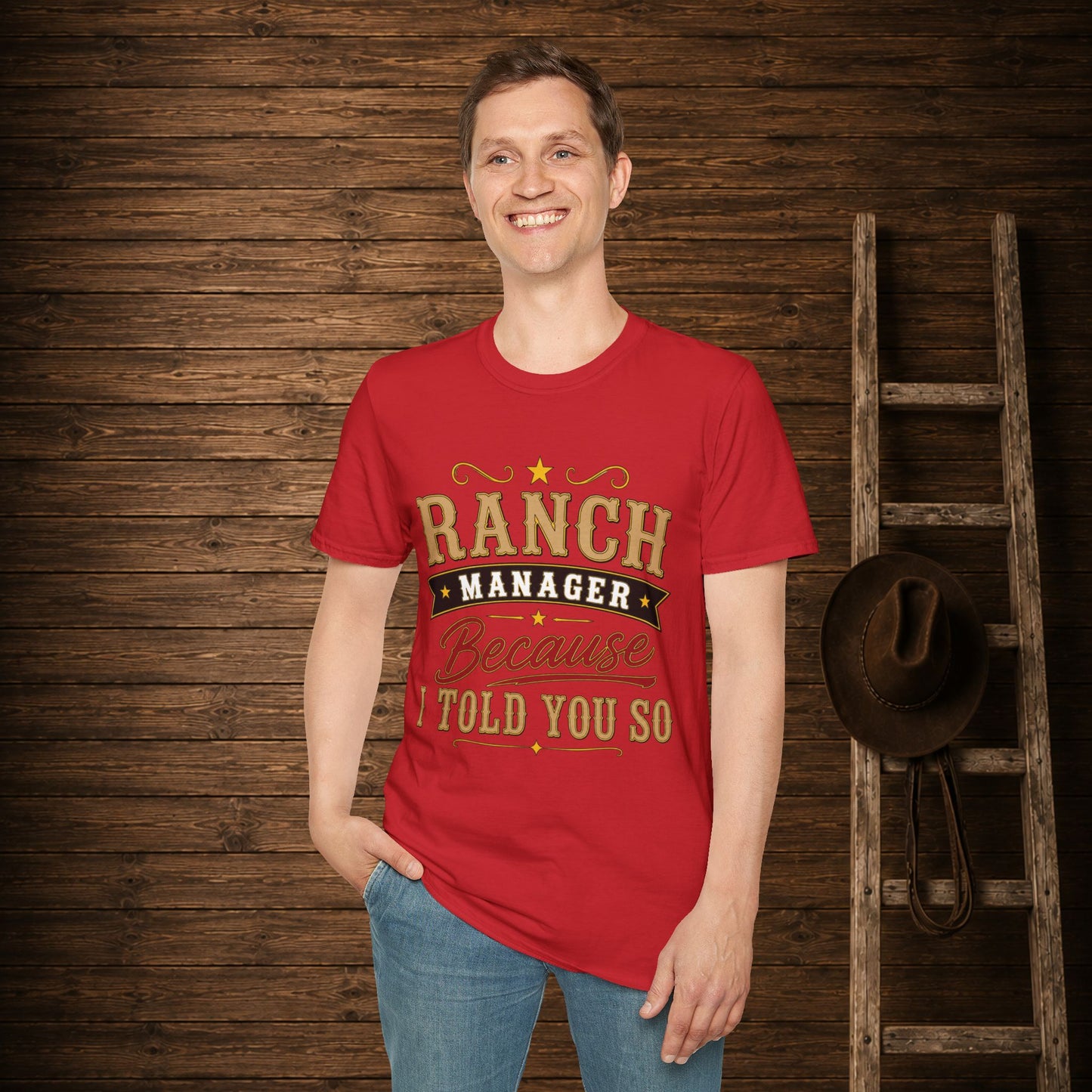 Ranch Manager  Adult Size T-Shirt
