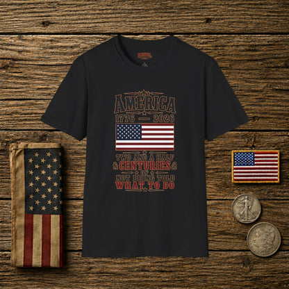 America 1776-2026  Adult Size T-Shirt