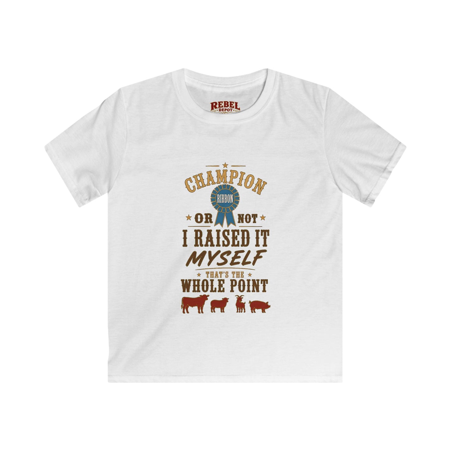 Champion or Not  Kids size T-Shirts