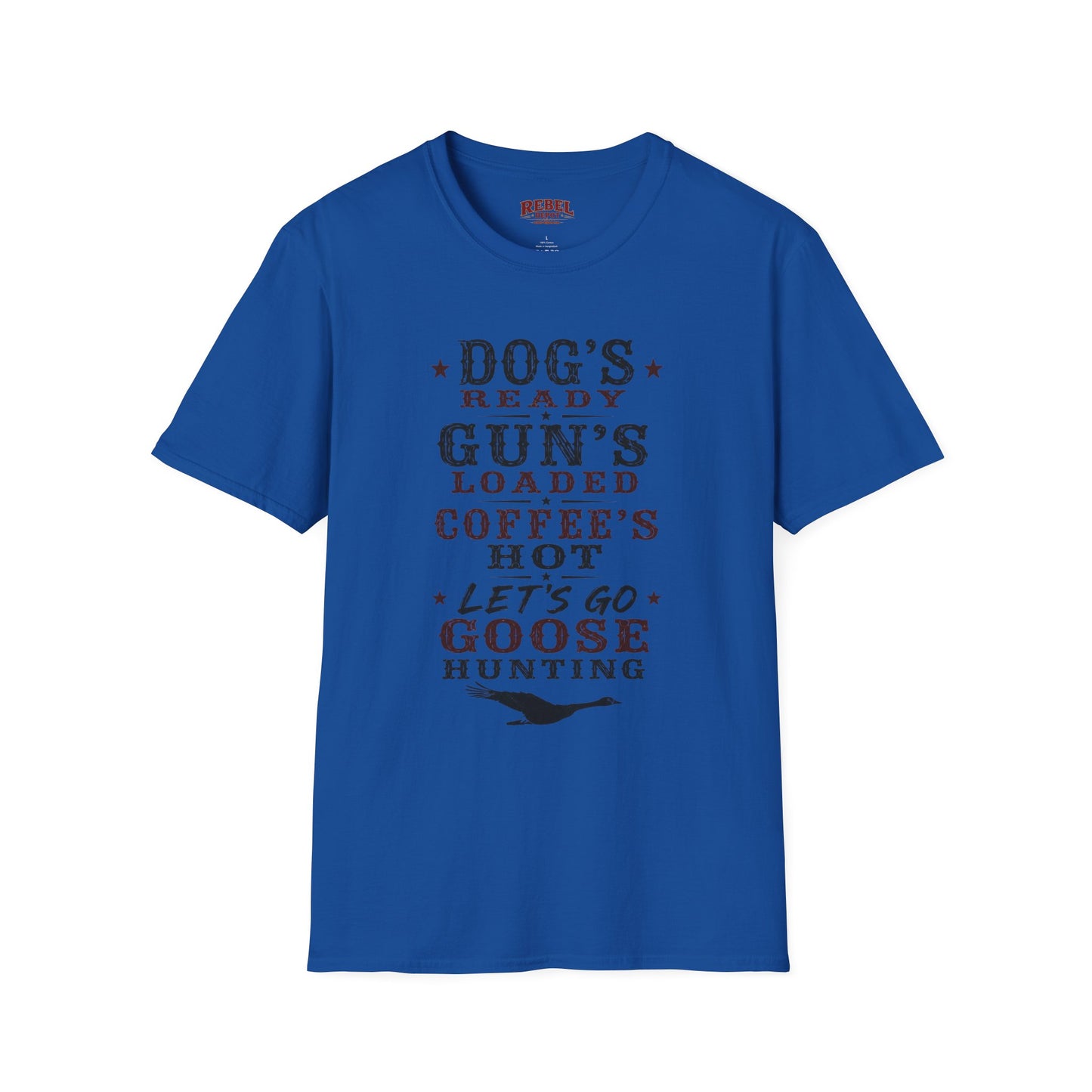 Dog Gun Goose  Adult Size T-Shirt