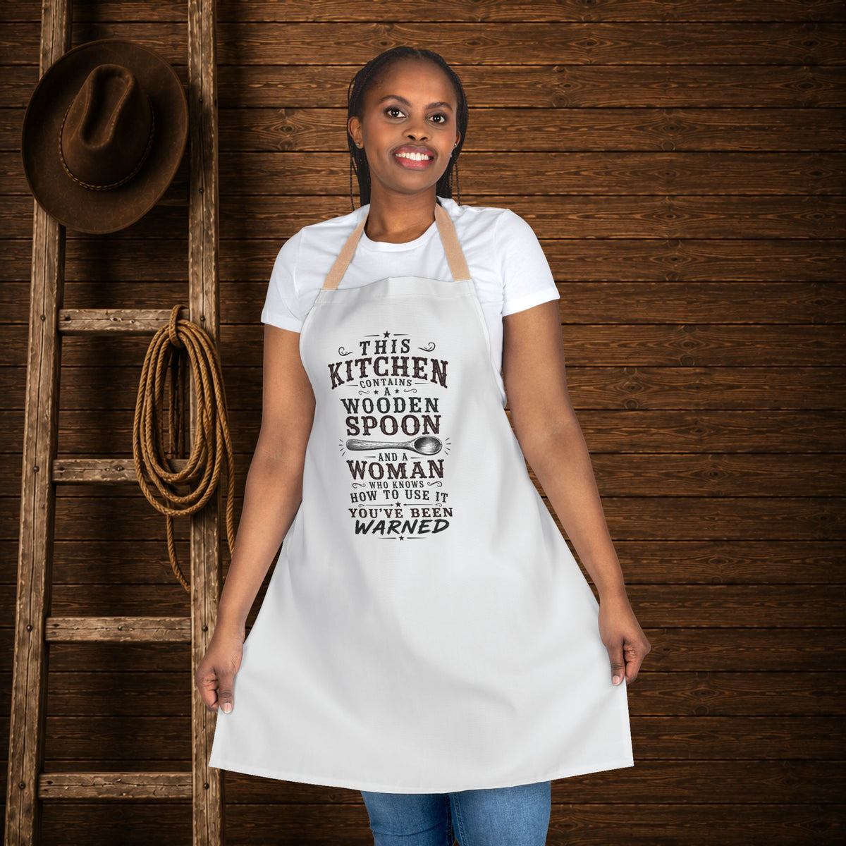 Wooden Spoon Kitchen  Apron