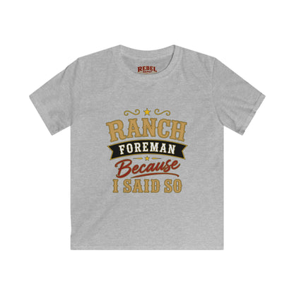 Ranch Foreman Kids T-Shirts
