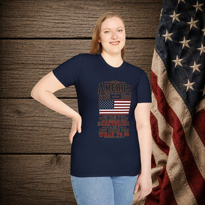 America 1776-2026  Adult Size T-Shirt
